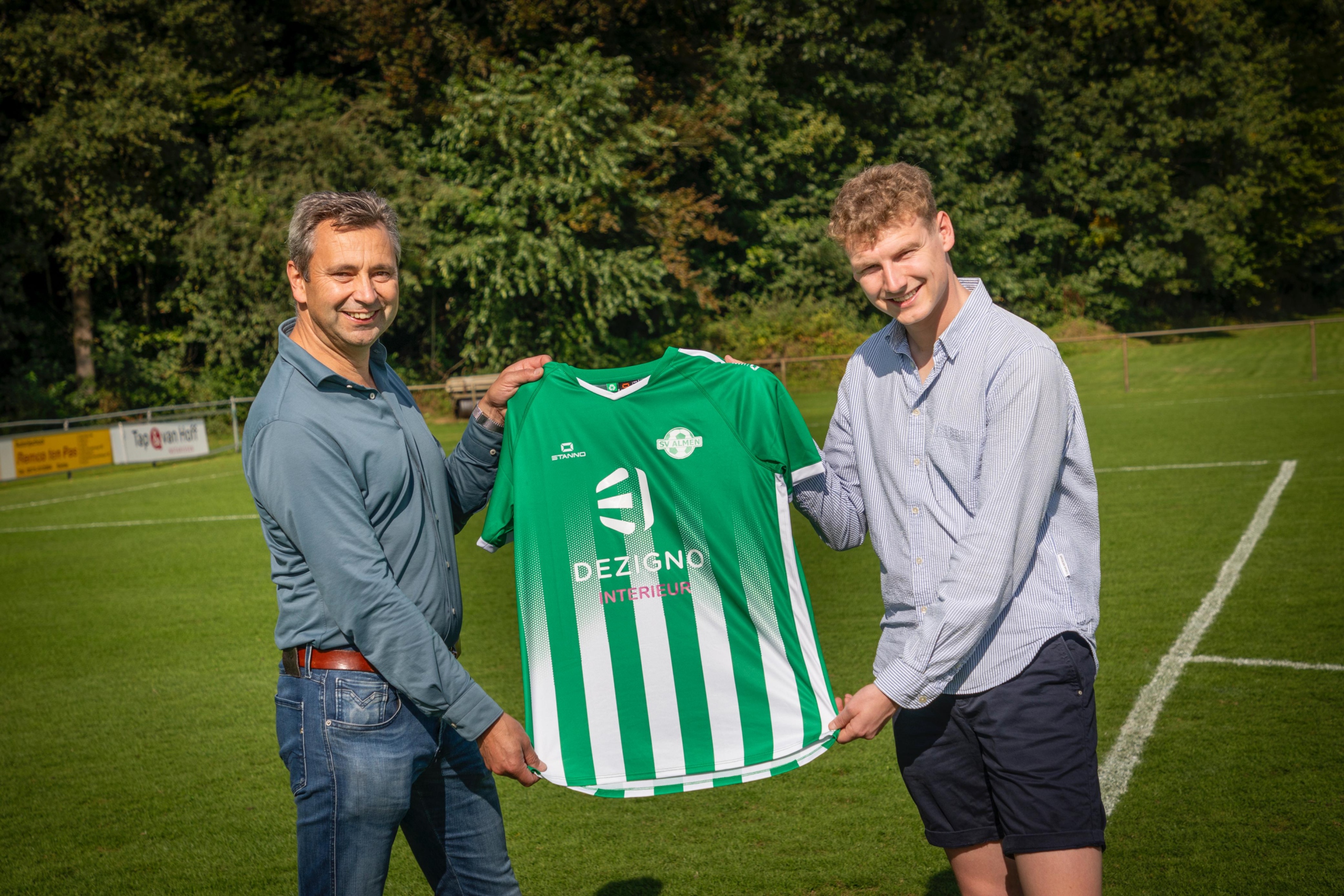Nieuwe shirtsponsor SV Almen 2025